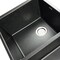 Nantucket Sinks Low Divide 50/50 Double Bowl Undermount Granite Composite Black PR5050-LDBL - alternate 3